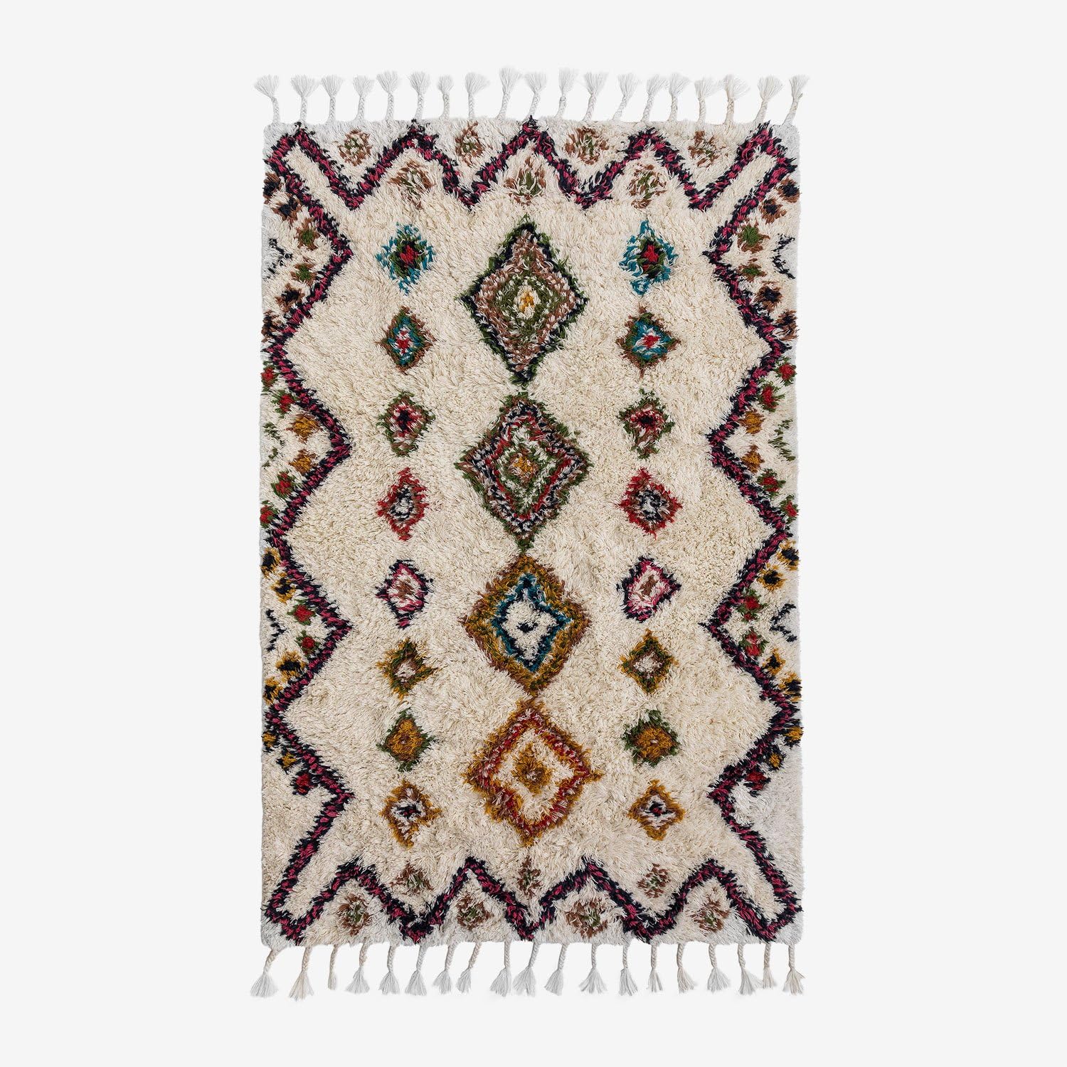 Sklum Mesty tappeto lana e cotone 280x165 cm etnico