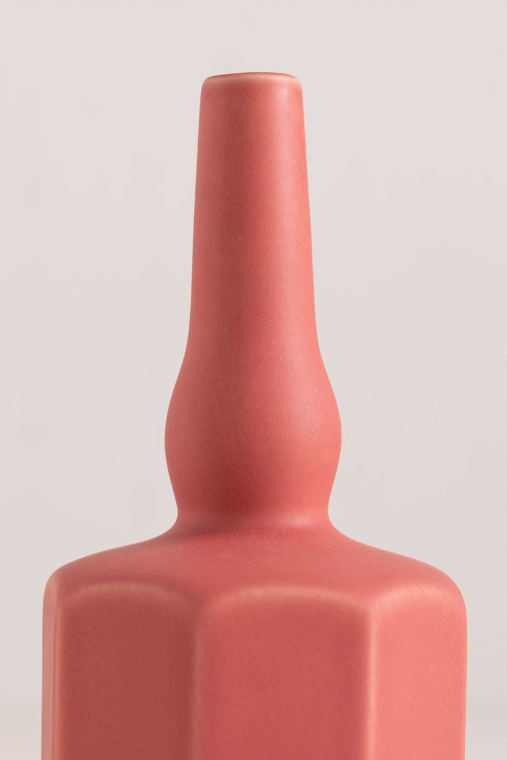 Sklum Weasley vaso ceramica corallo 22 cm