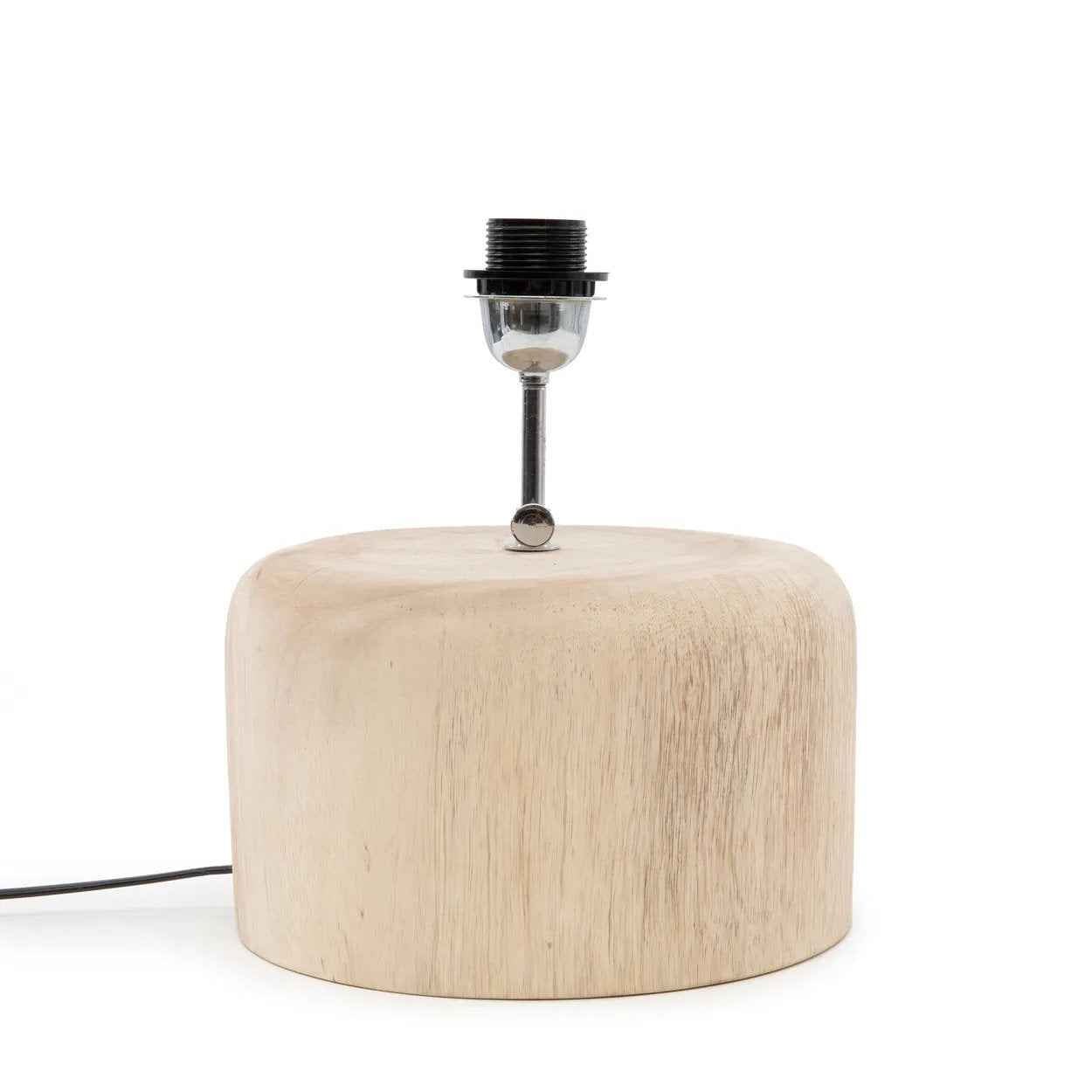 Bambua base lampada da tavolo teak naturale legno