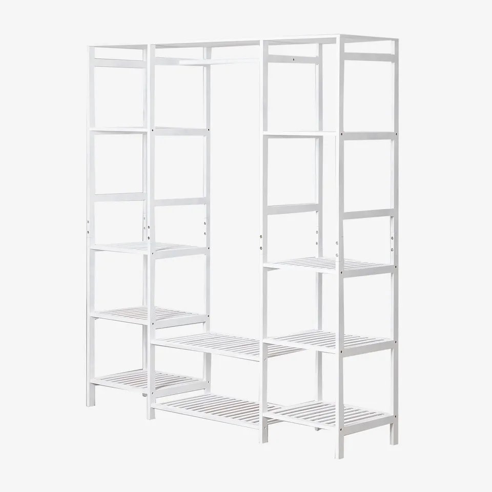 Sklum Krauford guardaroba aperto 155 cm in bambù