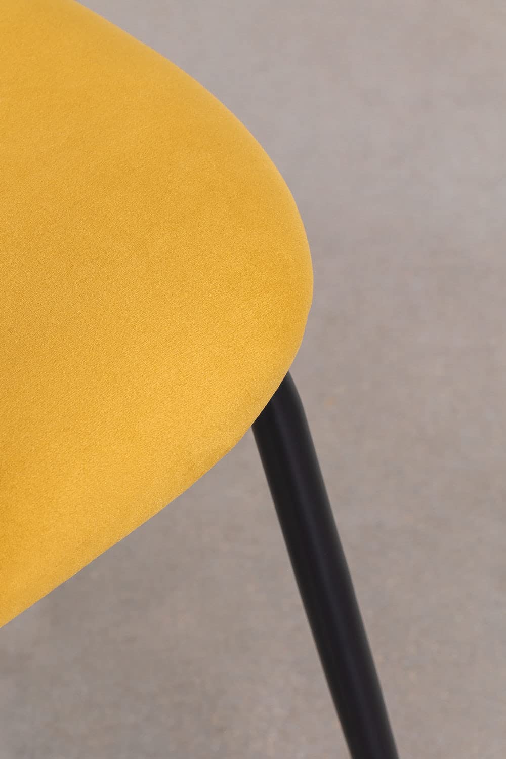 Sklum Kana Design sedia in velluto imbottita
