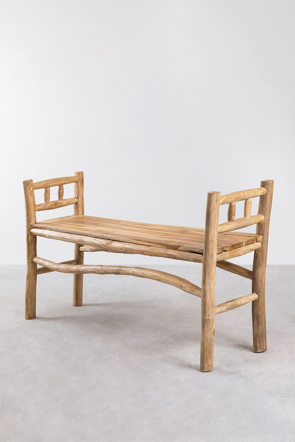 Sklum Narel panchina da giardino legno teak 127 cm