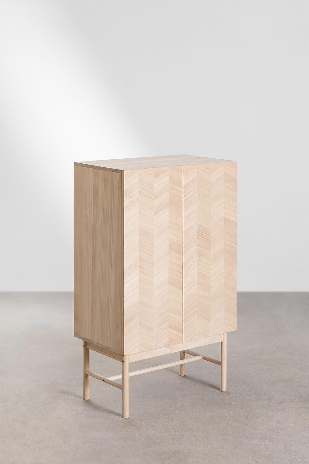Sklum Garrik armadio in legno paulownia 70 cm
