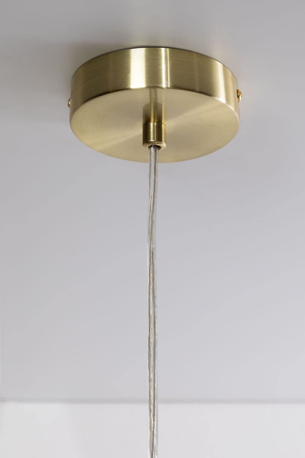 Sklum Taylor lampada da soffitto ferro vetro dorato
