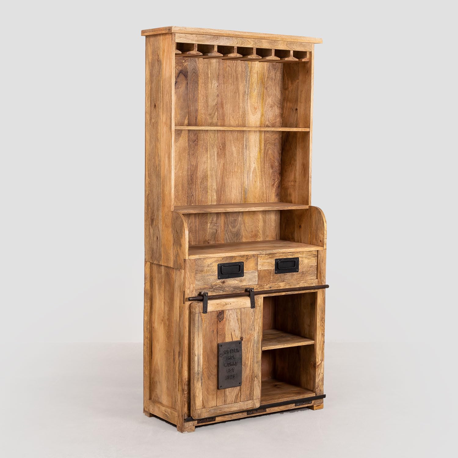 Sklum Uain Style armadio 2 cassetti legno mango