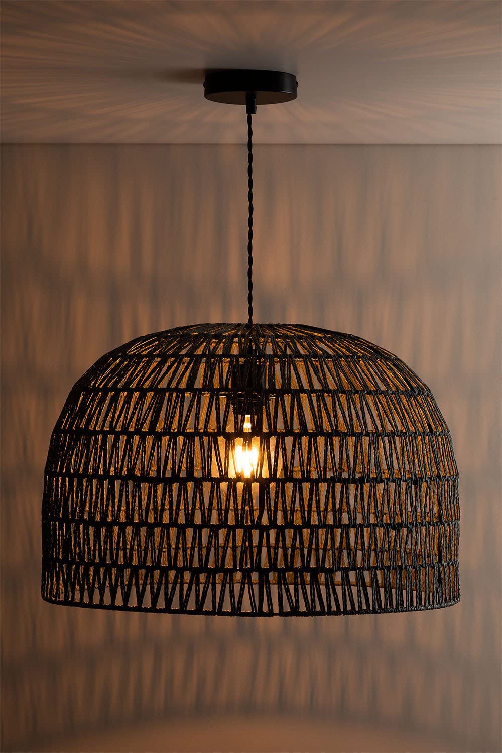 Sklum Mylo Lampada da Soffitto in Carta Grigio