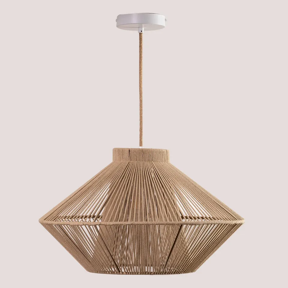 Sklum Ufo lampada a sospensione 50 cm corda di cotone