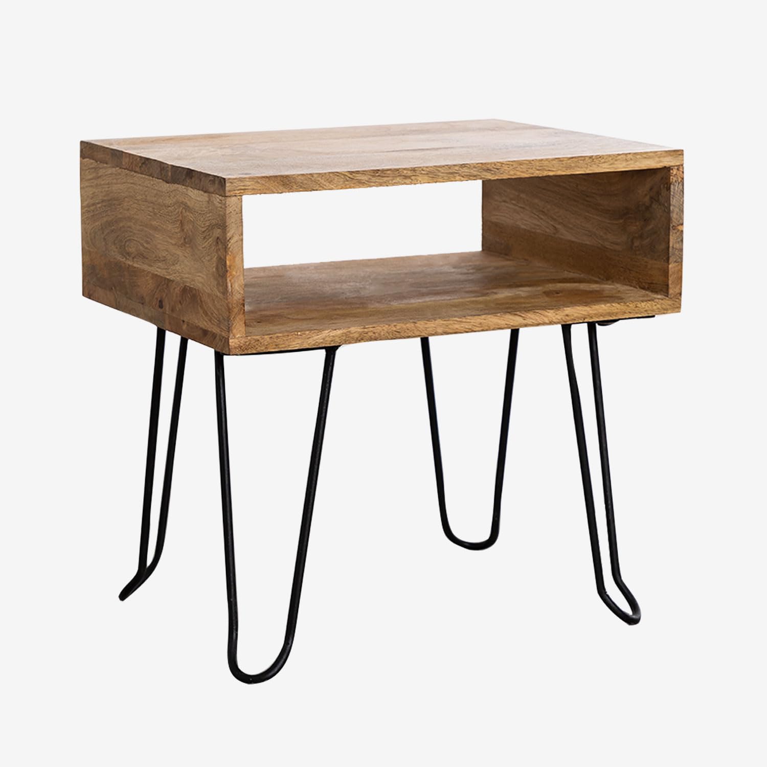 Sklum Tital Style comodino legno acacia 45x35 cm