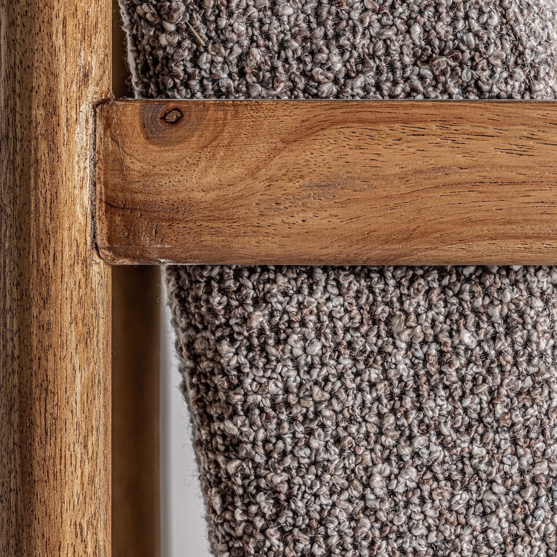 Bambua Bezier sedia da pranzo in legno grigia