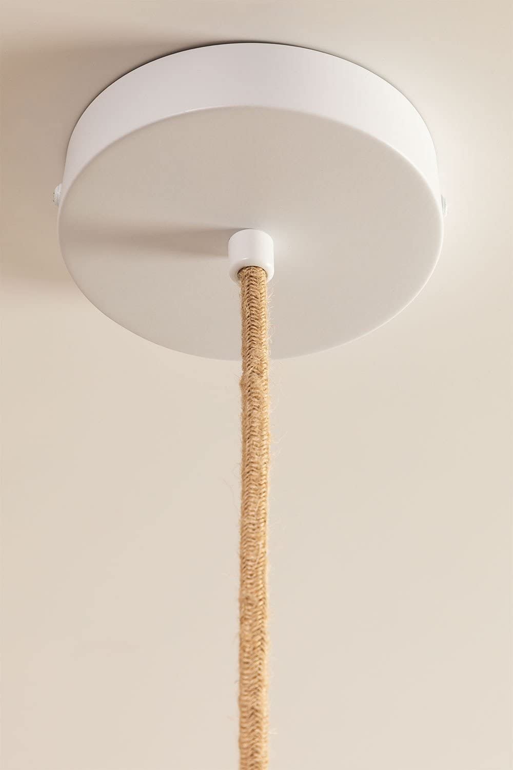Sklum Uillo lampada a soffitto Ø25 cm corda nylon E27