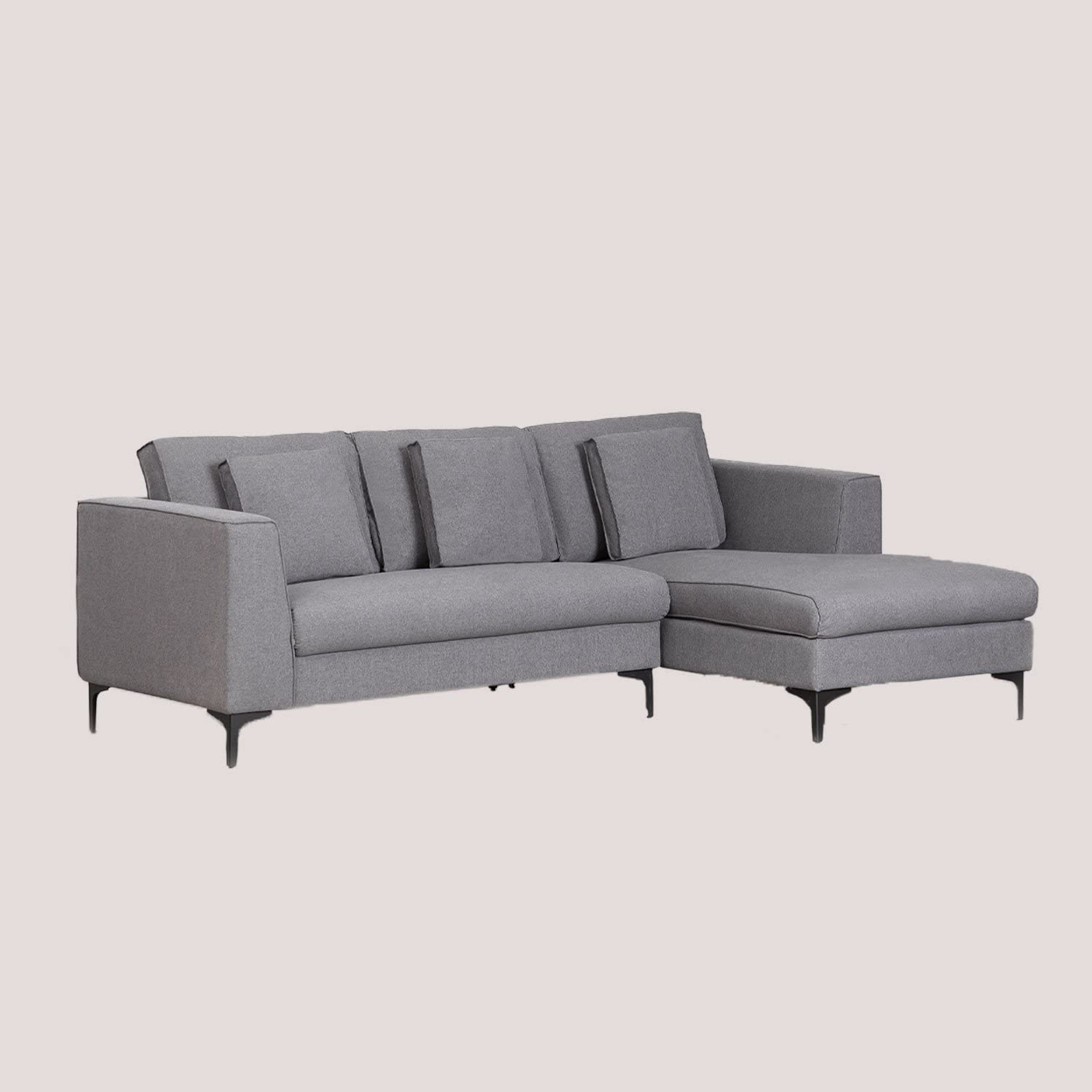 Sklum Akimi divano chaise longue 3 posti in tessuto