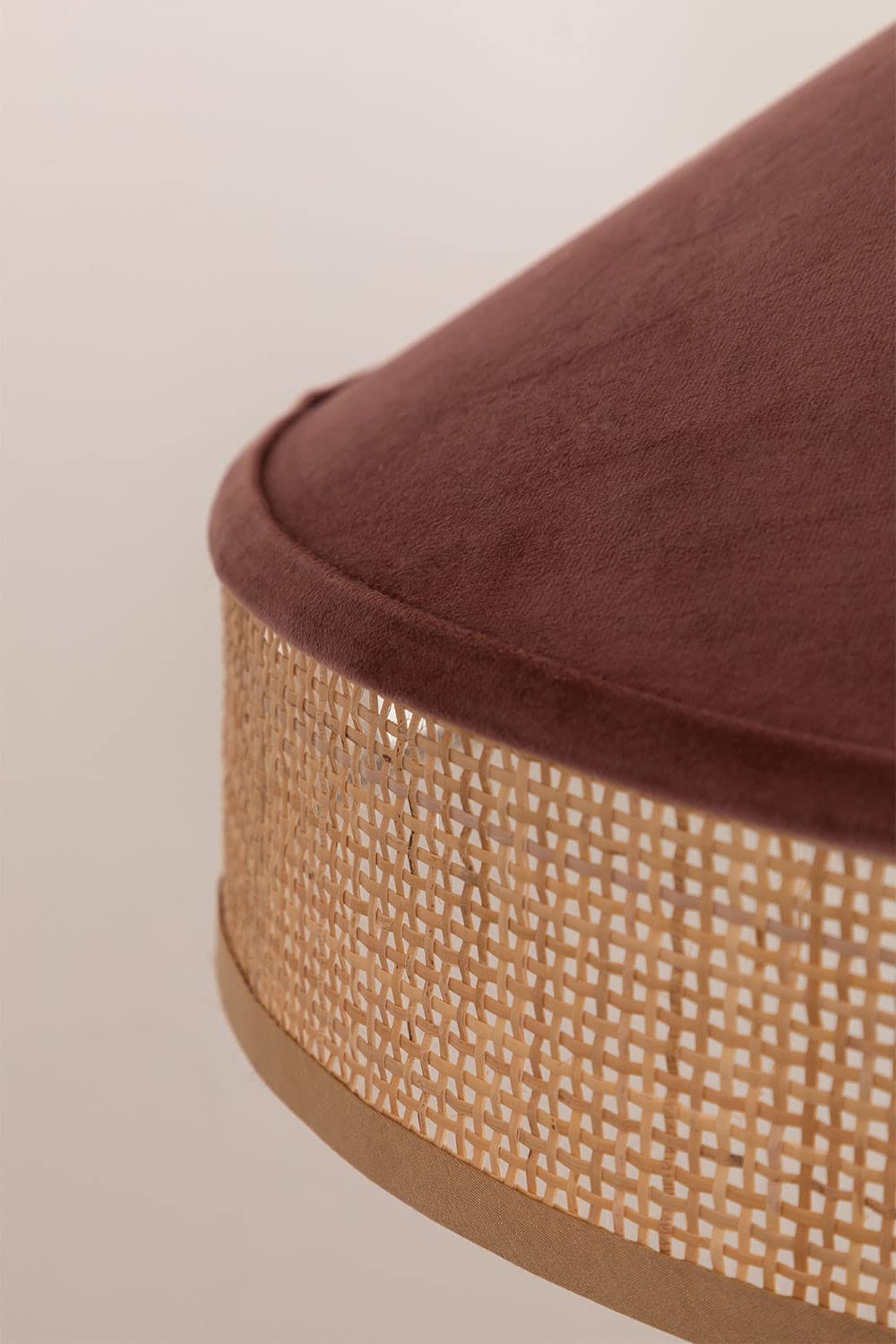 Sklum Xanti lampada soffitto velluto viola grape