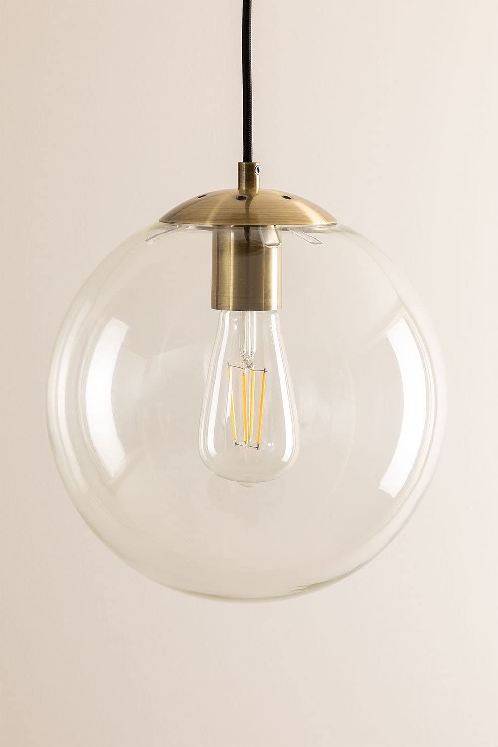 Sklum Boyi lampada a soffitto metallo vetro