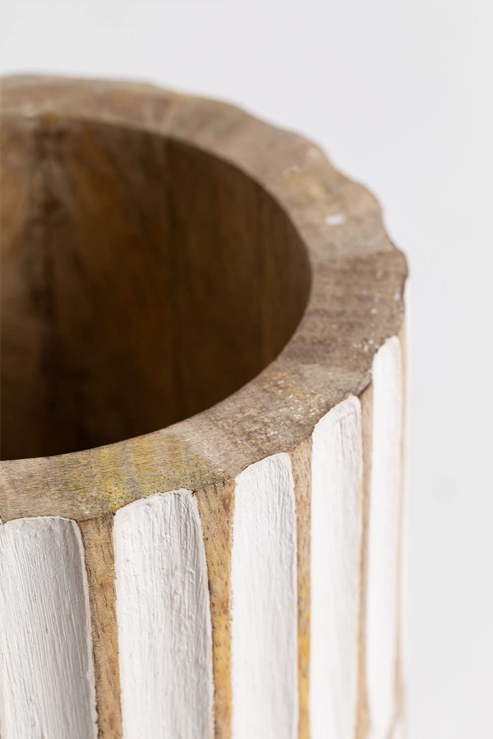 Sklum Dordon vaso in legno di mango 10-30 cm