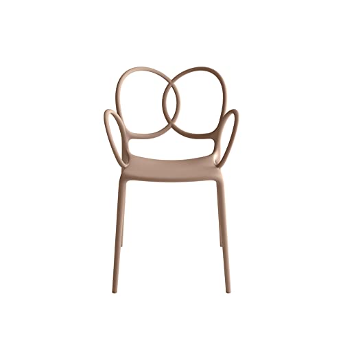Driade Sissi poltroncina rosa impilabile