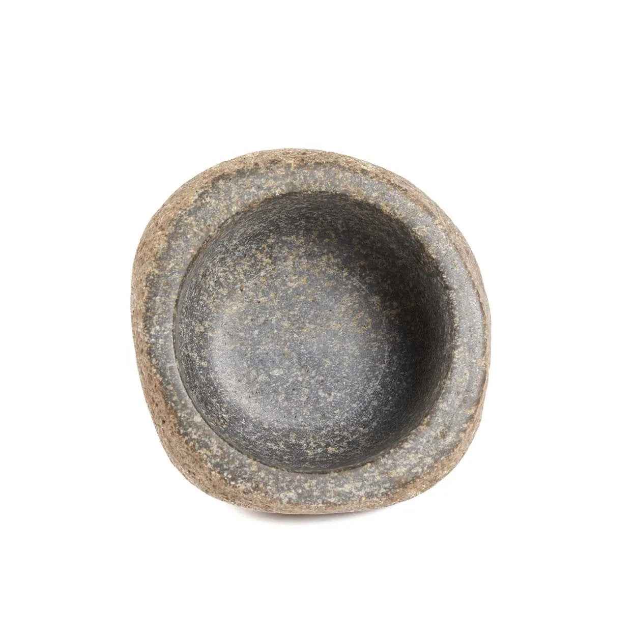 Bambua River Stone ciotola pietra nera S