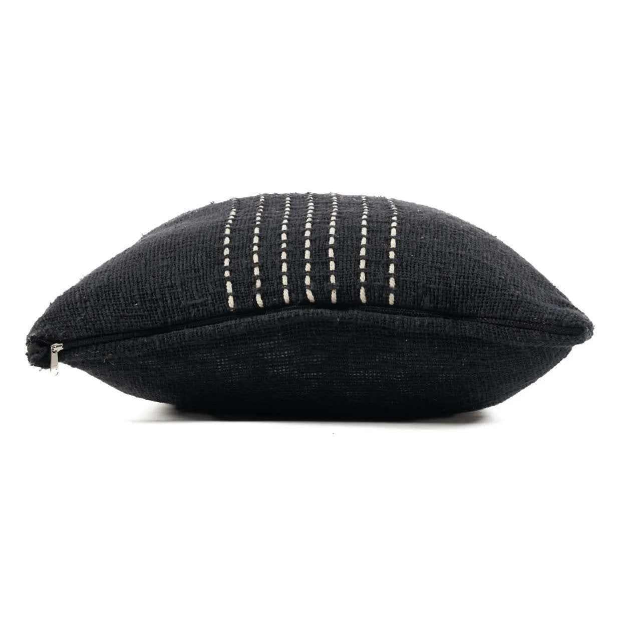 Bambua Drizle Federa Cuscino Nero