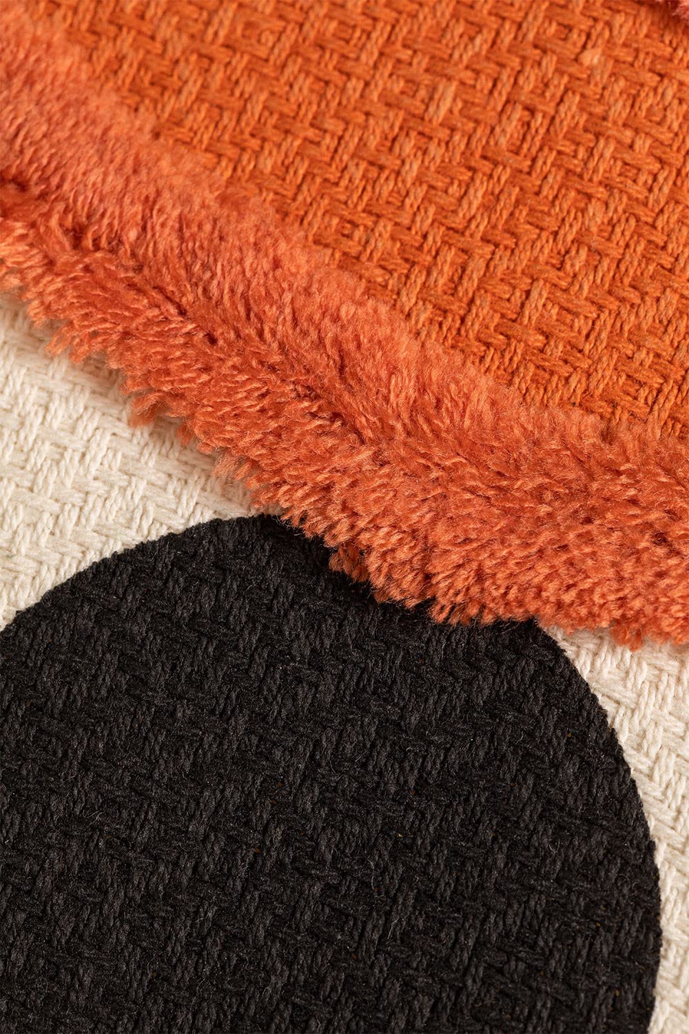 Sklum Falbus Cuscino 45x45 Multicolore in Cotone Ricamato
