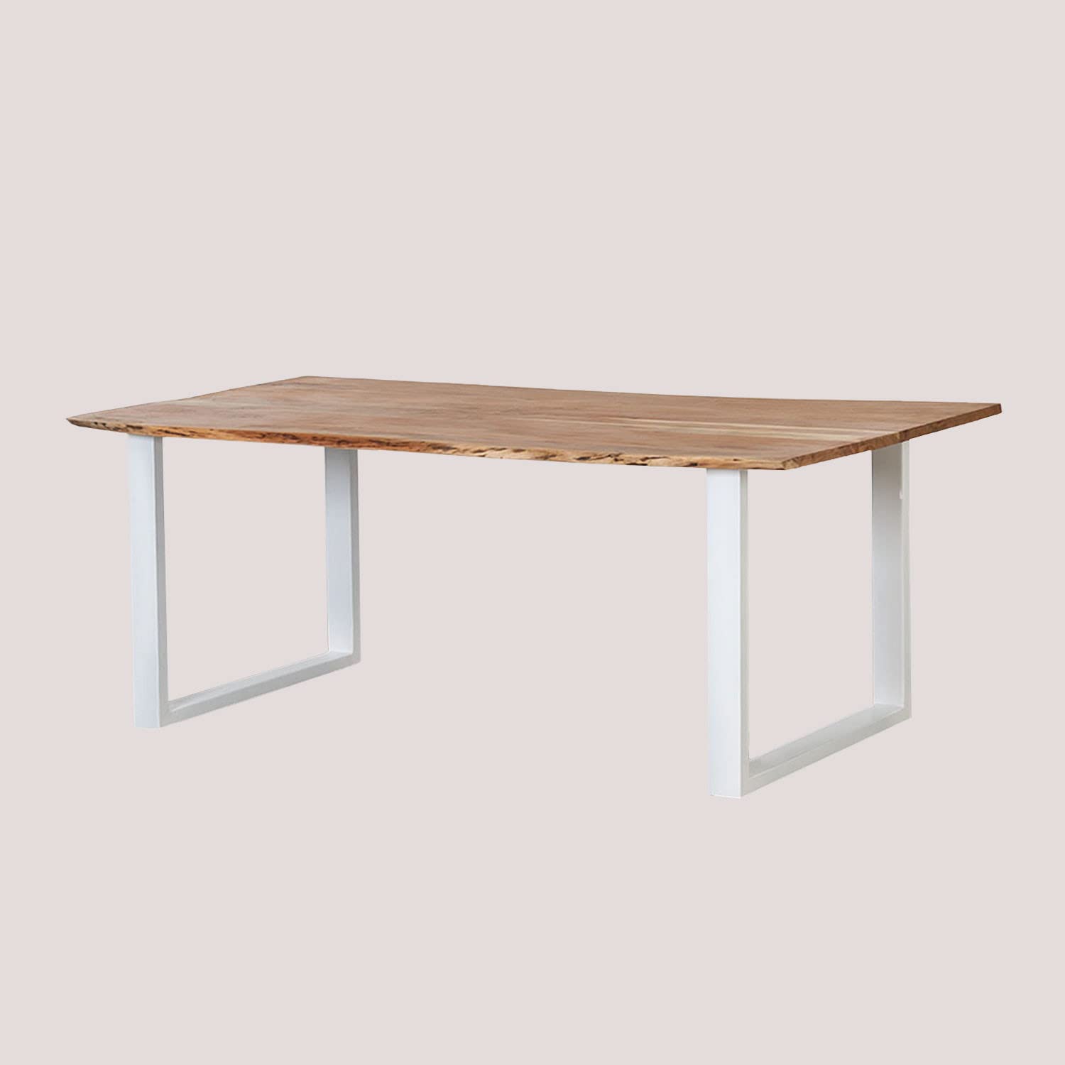 Sklum Sami tavolo da pranzo legno riciclato 210 cm bianco