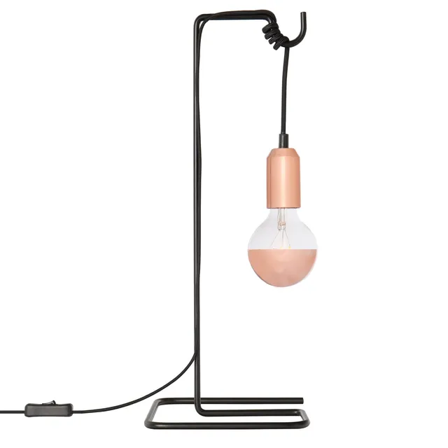 Sklum Loop lampada da tavolo oro rosa 46 cm