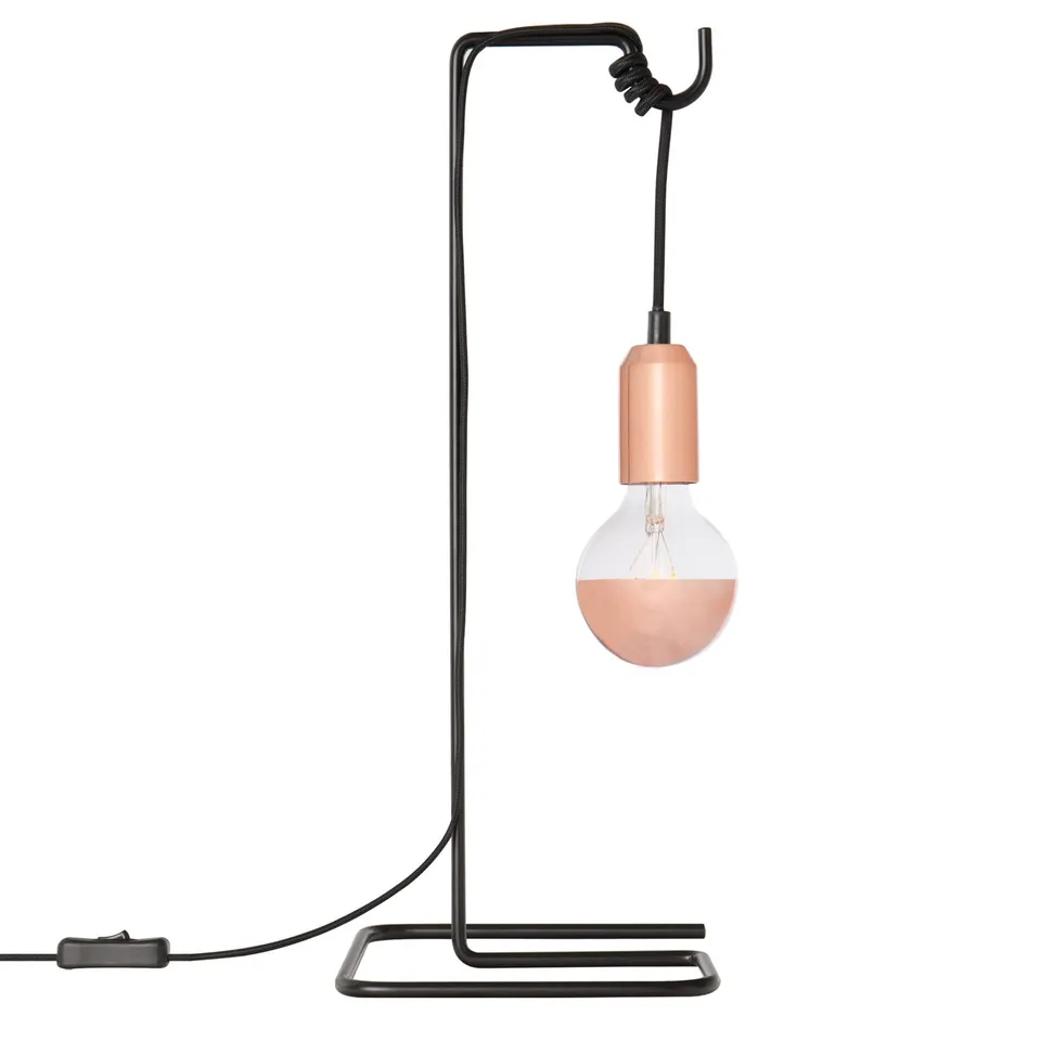 Sklum Loop lampada da tavolo oro rosa 46 cm