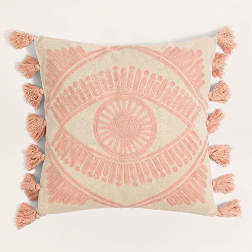 Sklum Osvid Cuscino Cotone 45x45 cm Rosa