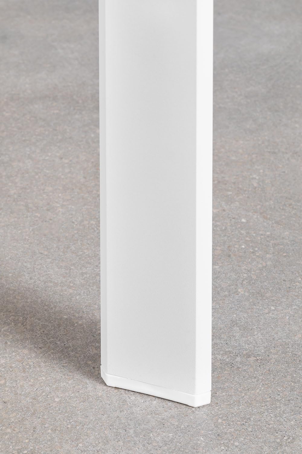 Sklum Archer tavolo bar alto quadrato 70x70 cm bianco