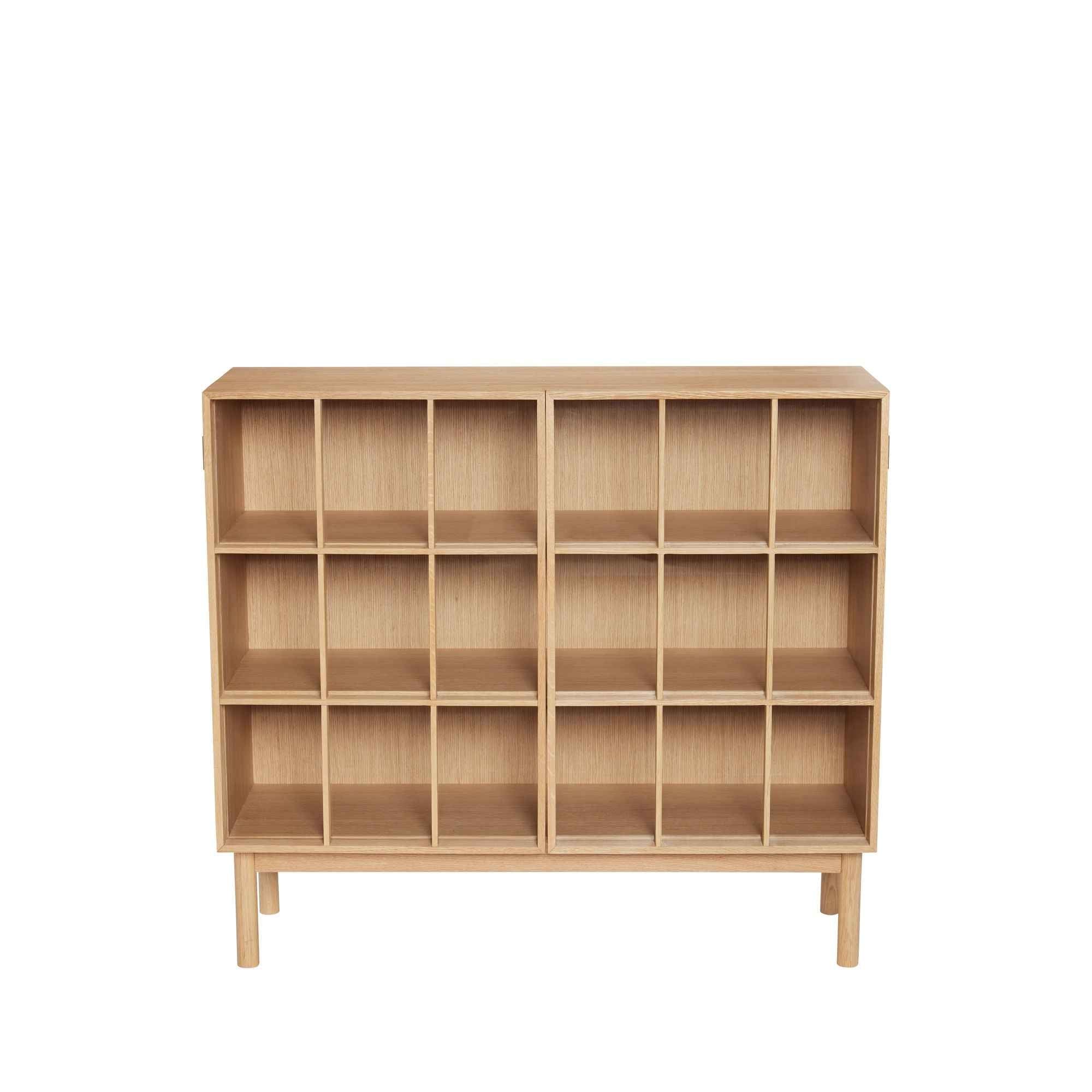 Bambua Shoji Wide Mobile Contenitore Naturale 100x35x90