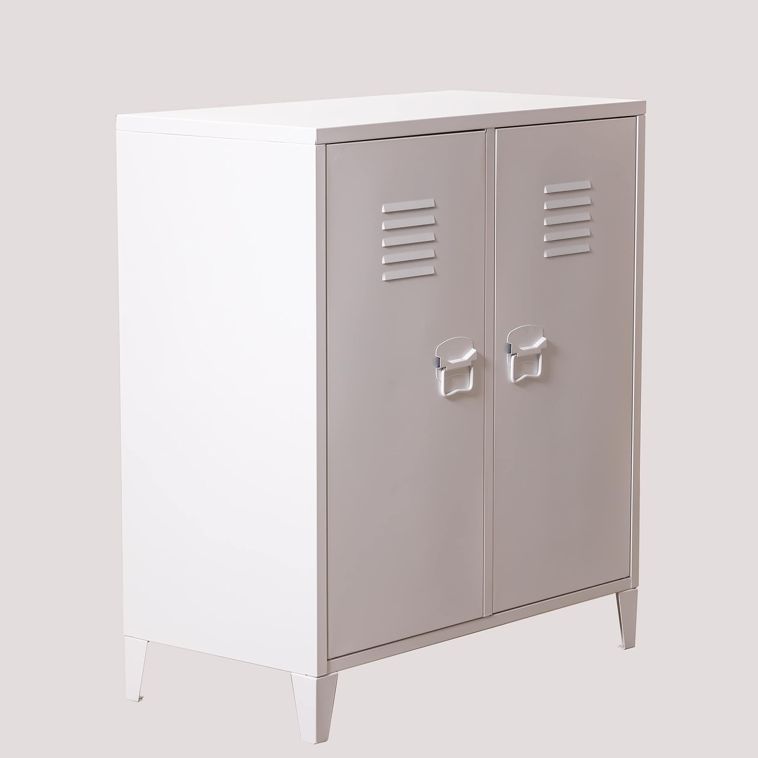 Sklum Pohpli Credenza 2 Ante in Acciaio