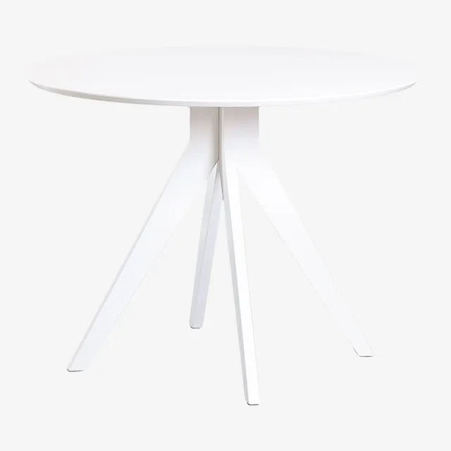 Sklum Sekiz Ø100 cm tavolo rotondo legno sala da pranzo 4 posti