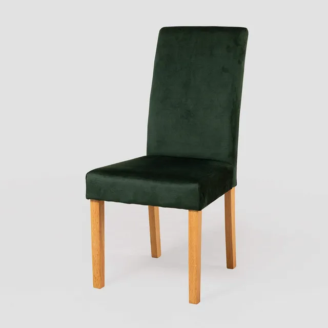 Sklum Cindy Sedie Sala da Pranzo Velluto Pack 2 Greenery