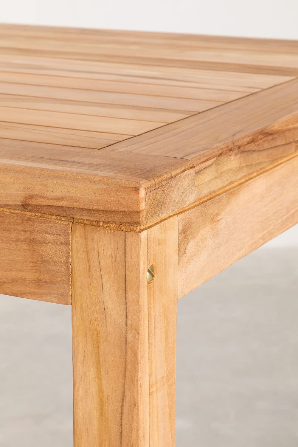 Sklum Pira tavolo alto 70x70 cm legno teak 105 cm