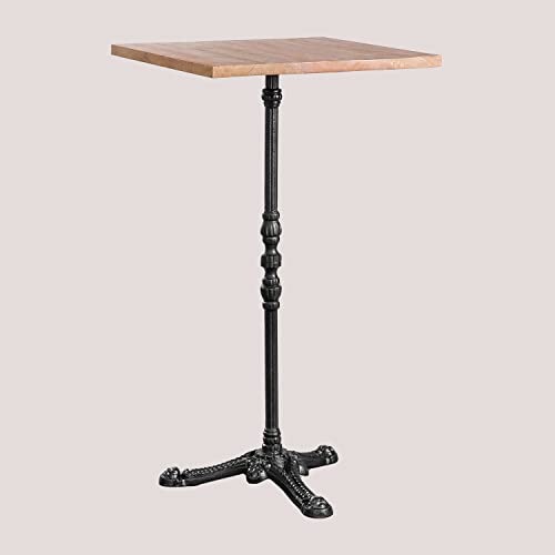 Sklum Azteca Tavolo Alto Quadrato 60 cm Acacia