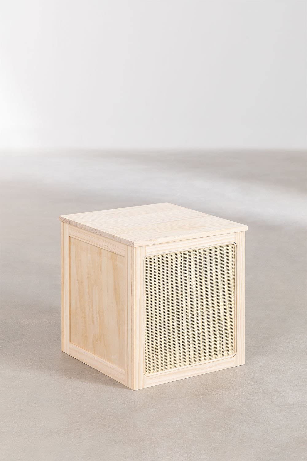 Sklum Reyna baule 40 cm in legno e rattan