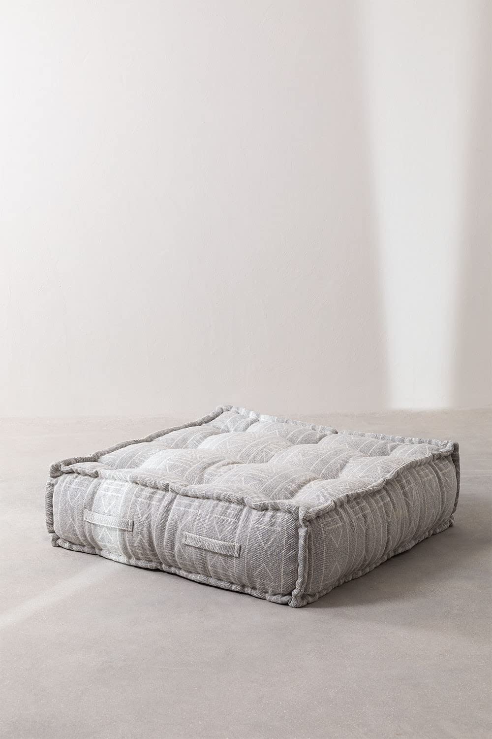 Sklum Yebel Etnico Celeste pouf divano modulare cotone
