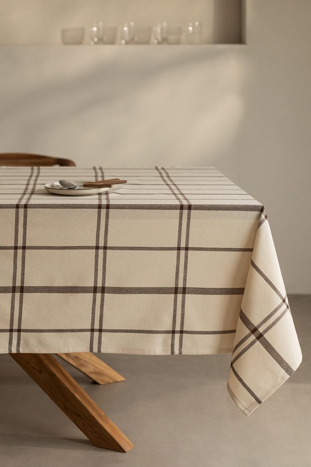 Sklum Ducase tovaglia cotone 140x240 naturale