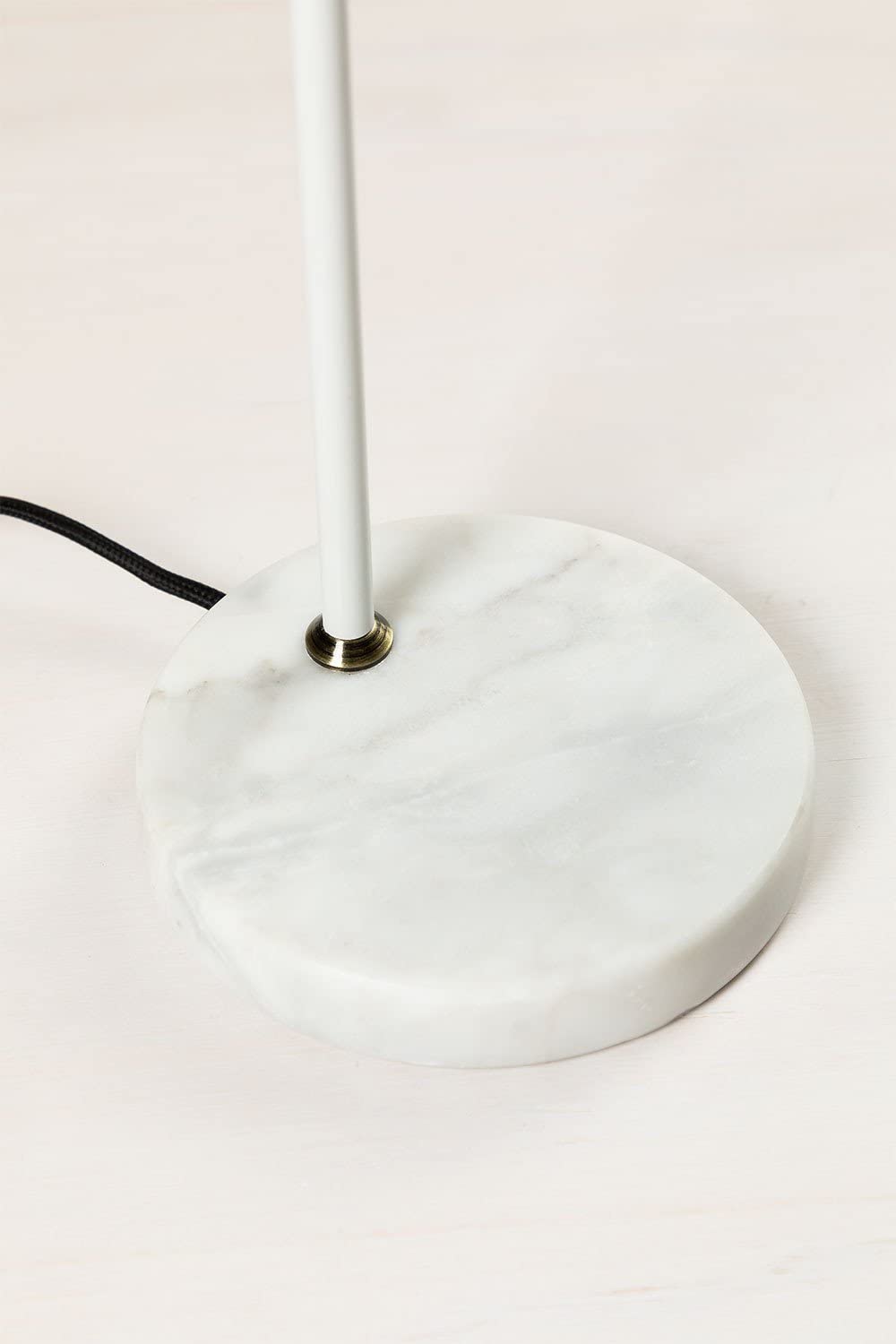 Sklum Águeda lampada tavolo bianco ferro E14