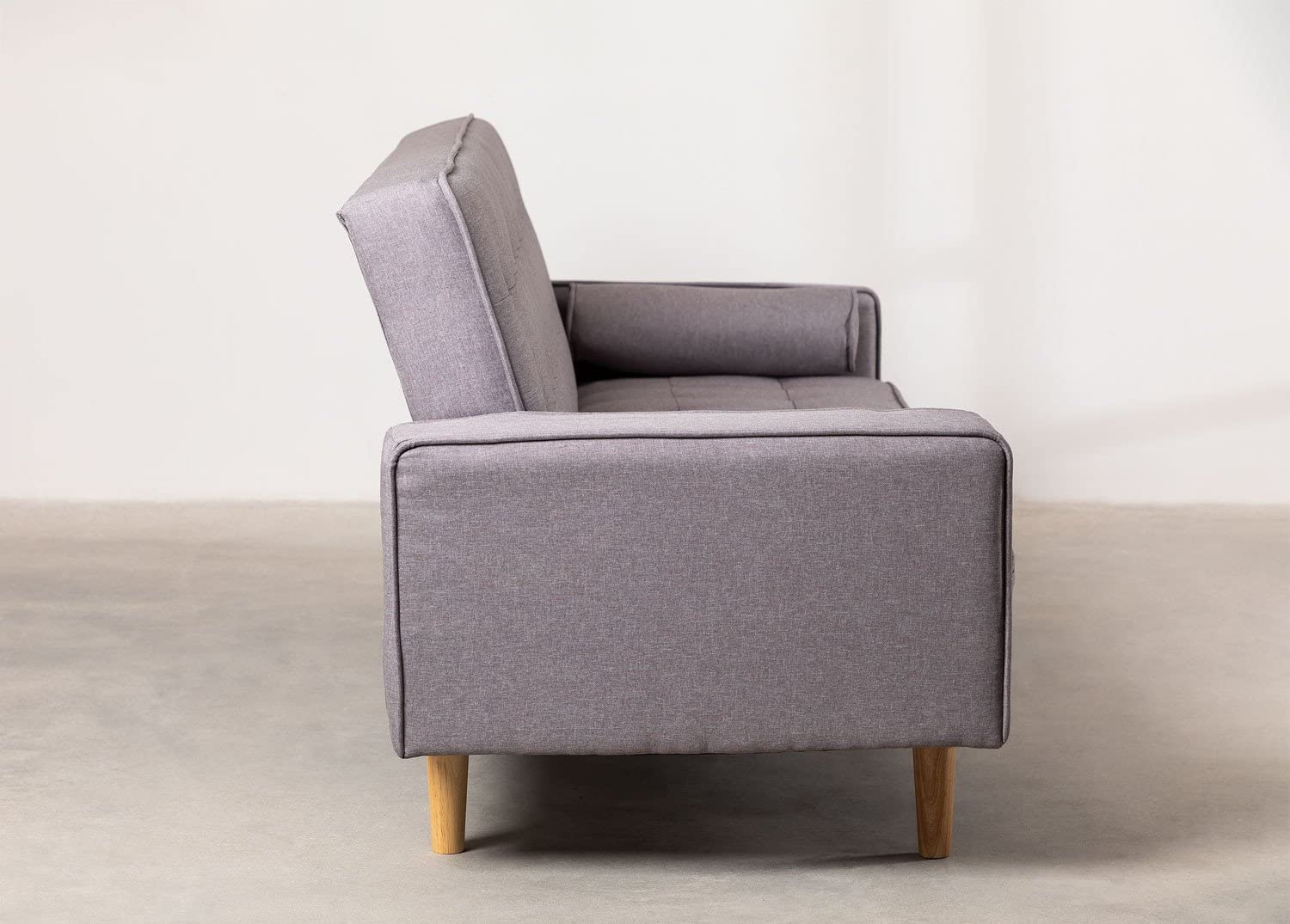 Sklum Brion divano letto 3 posti grigio reclinabile