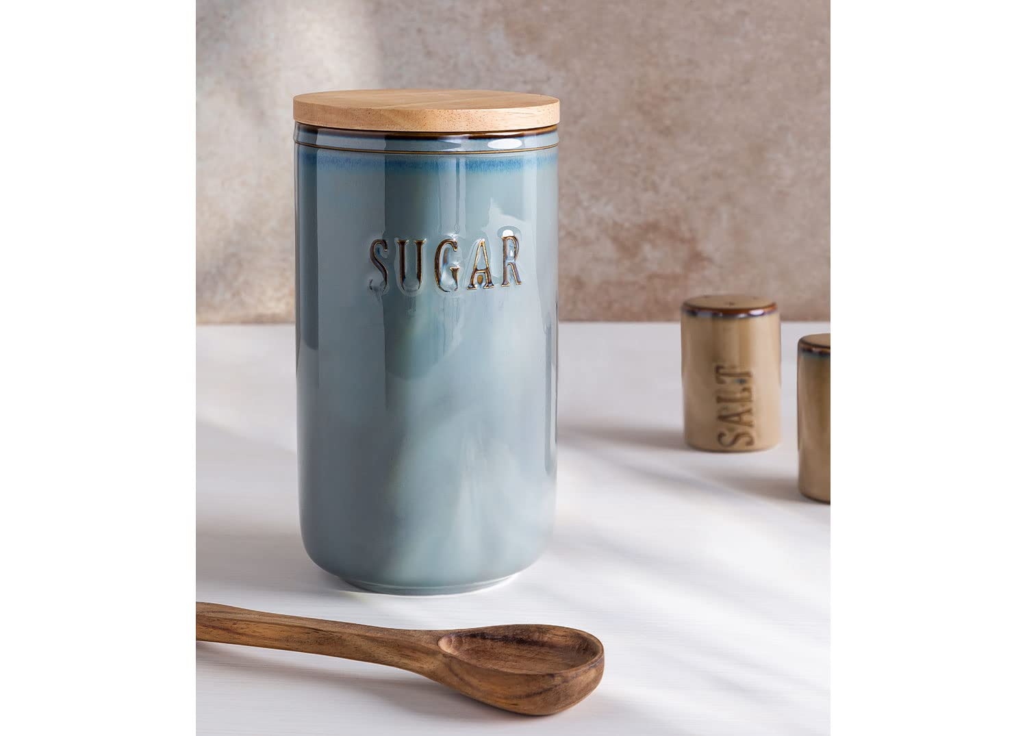 Sklum Treska zuccheriera porcellana 1430 ml grigio blu