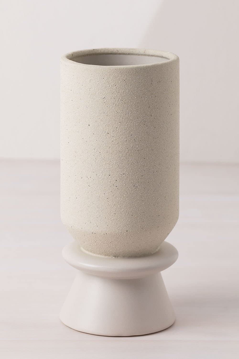 Sklum Kiob vaso in ceramica cilindrico 26,5 cm