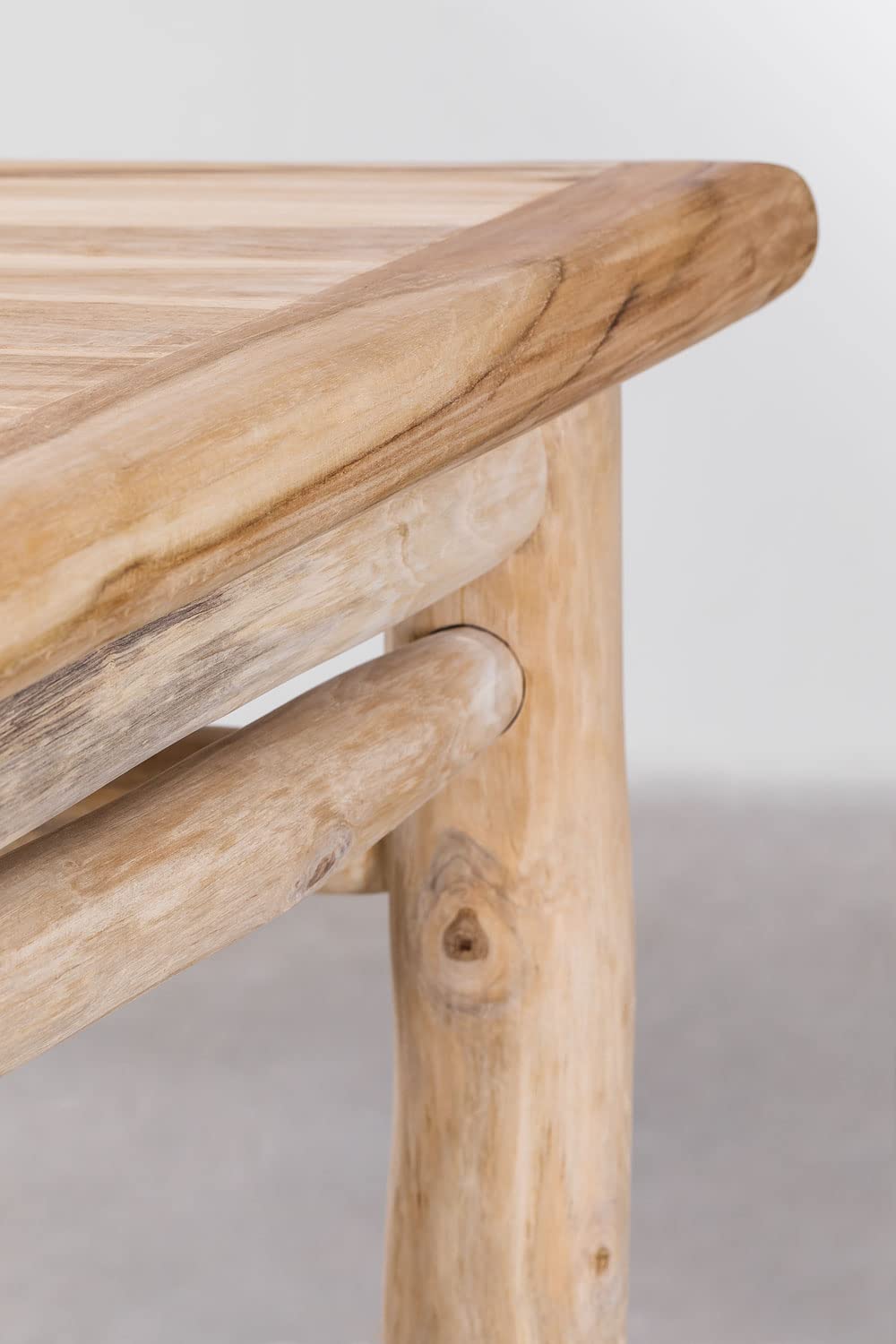 Sklum Narel tavolo alto giardino 135x65 cm legno teak