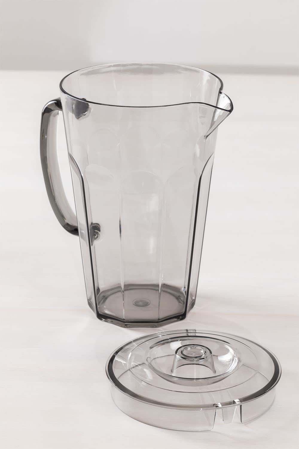 Sklum Brenda Caraffa 1,6L con 4 Bicchieri 35cl Grigio