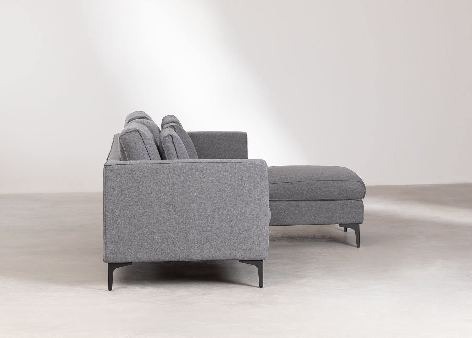 Sklum Akimi divano chaise longue 3 posti in tessuto