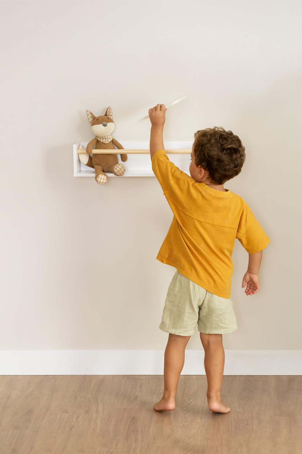 Sklum Tom Kids mensola parete 50 cm in MDF