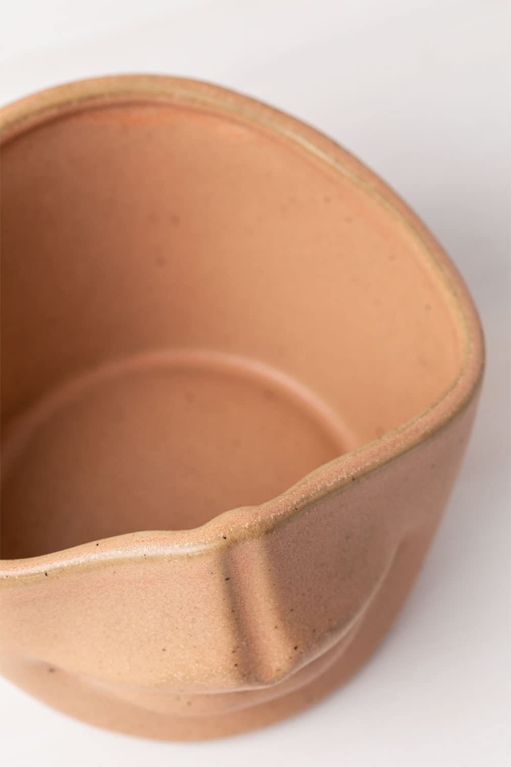 Sklum Tanok vaso in ceramica marrone cioccolato Ø12 cm