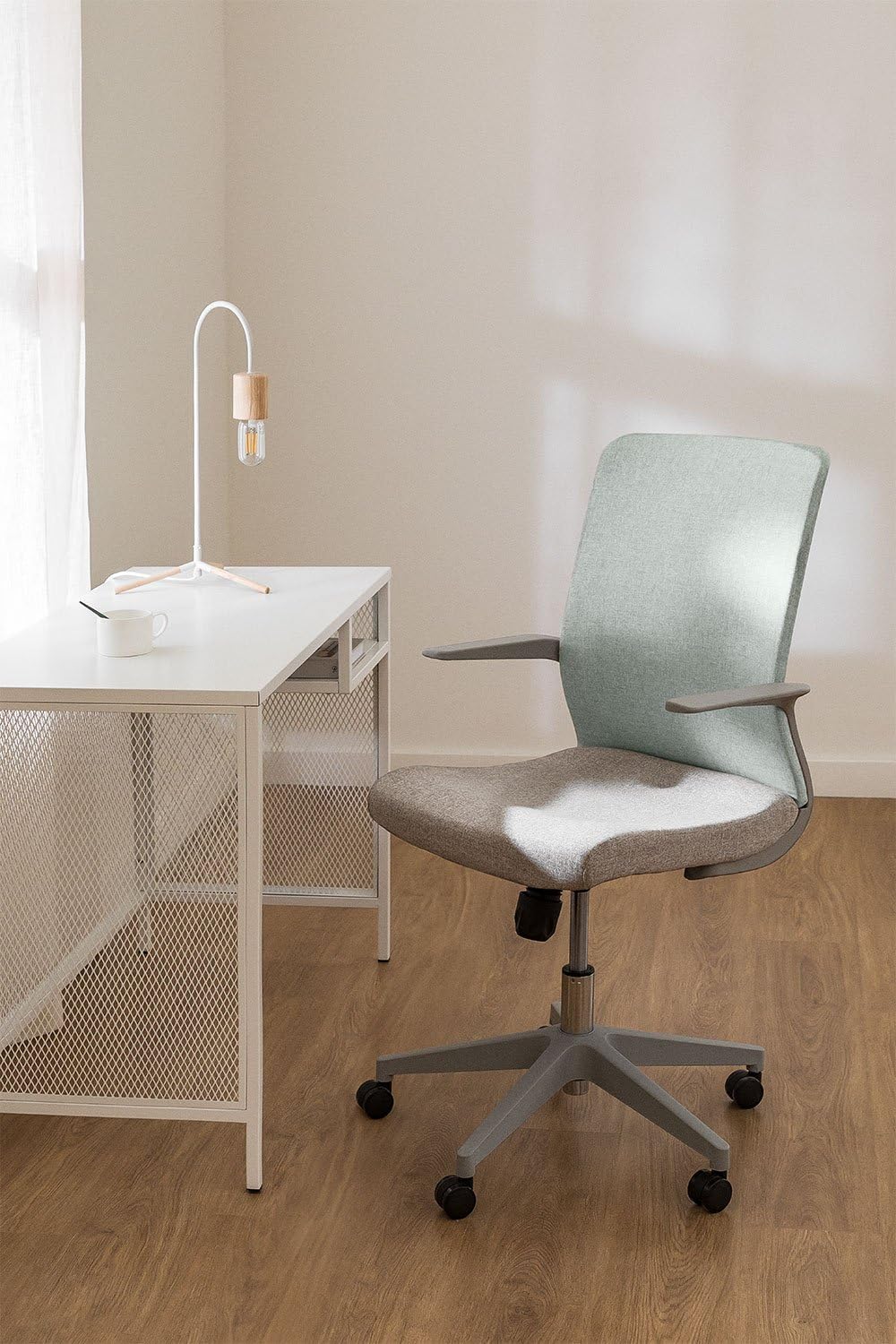 Sklum Yener sedia ufficio con ruote in nylon
