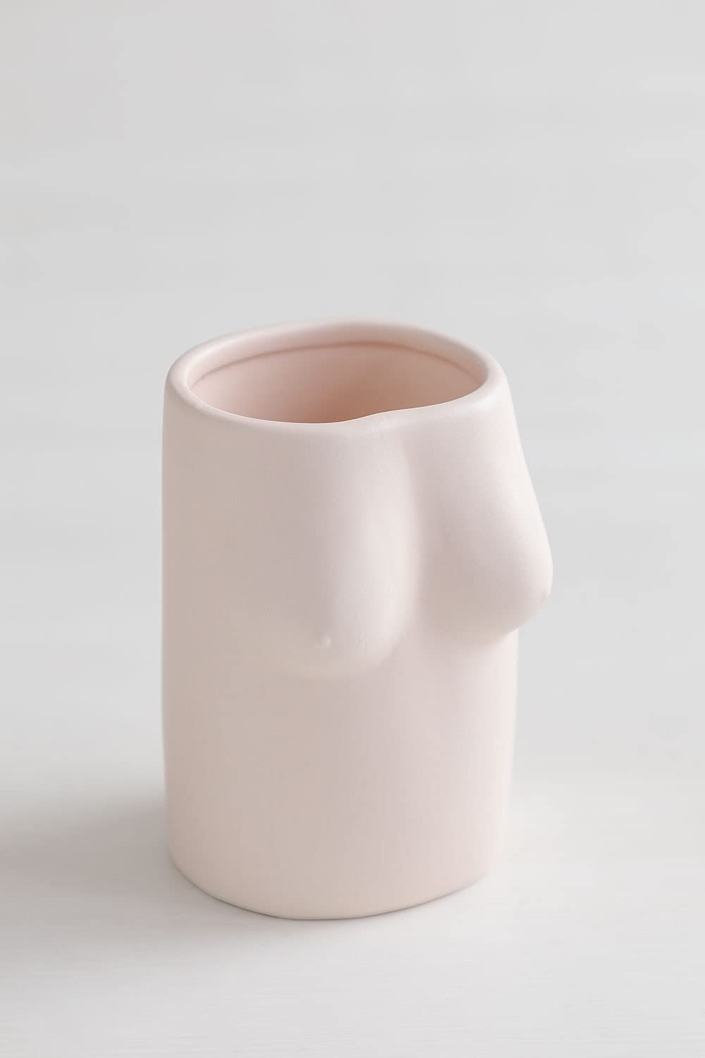 Sklum Minka vaso in ceramica beige lino