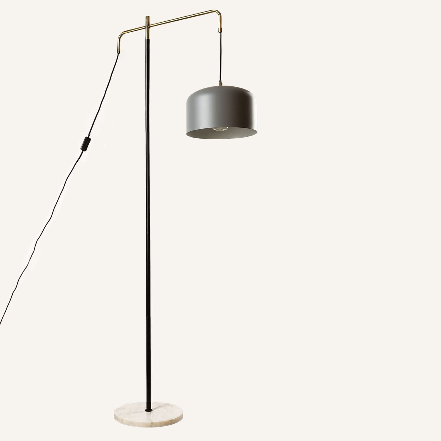Sklum Lidyas piantana paralume ferro grigio 160 cm