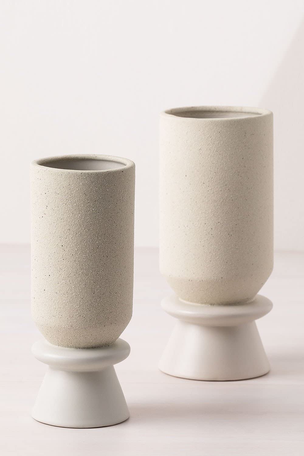 Sklum Kiob vaso in ceramica cilindrico 26,5 cm