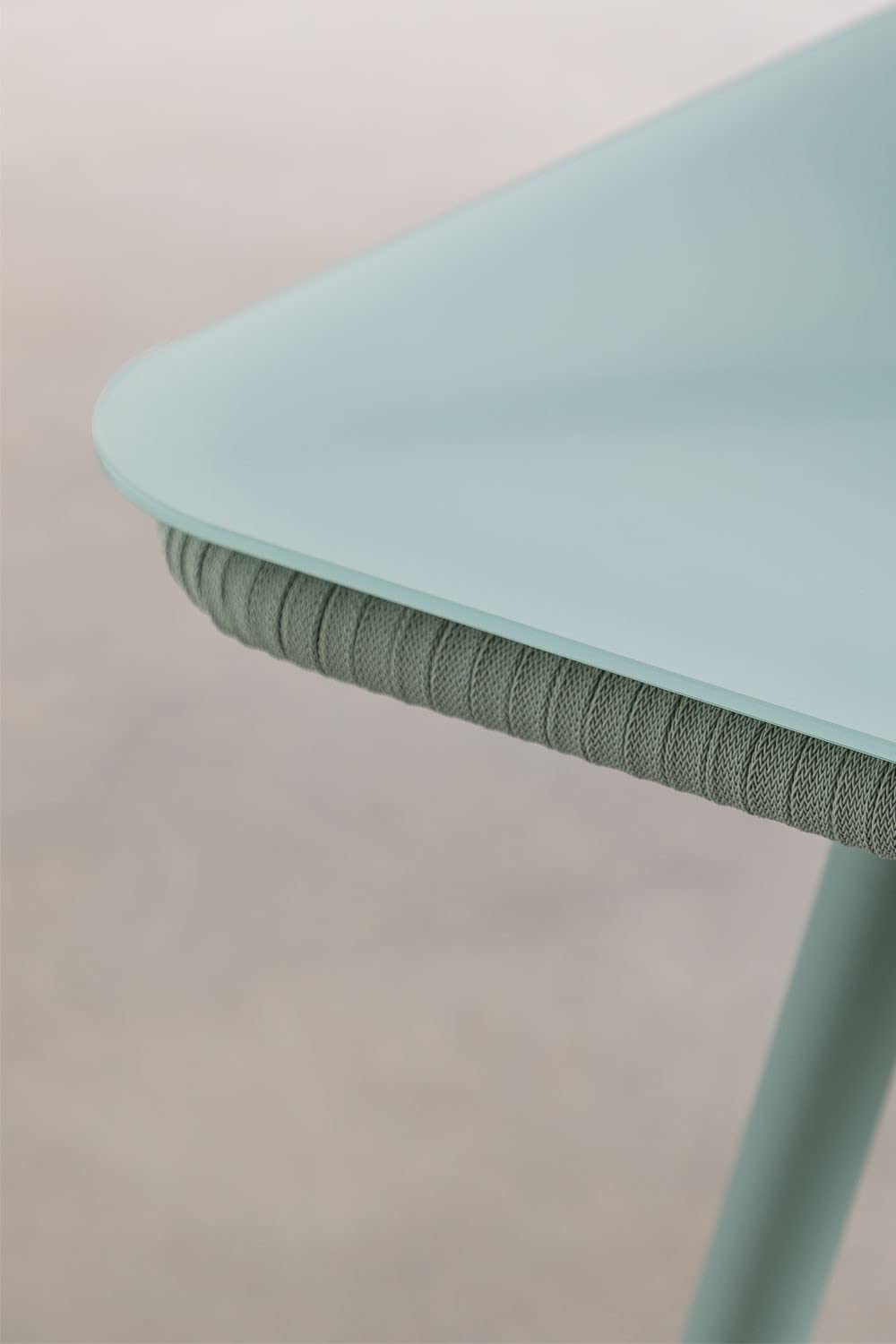 Sklum Arhiza Style tavolo giardino 160x90 vetro celadon